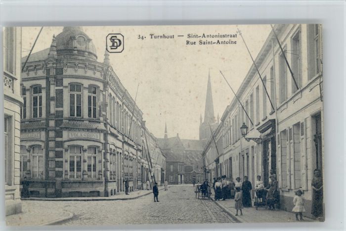 Turnhout Sint Antoniustraat Rue Sant Antoine