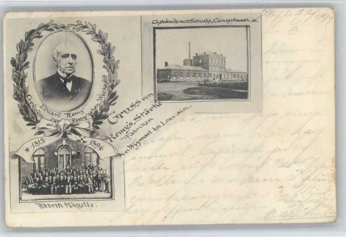 Louvain Flandre Louvain-la-Neuve Wygmacel Schule Concertsaal Eduard Remy Fabrik