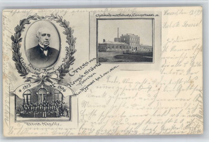 Louvain Flandre Louvain-la-Neuve Wygmacel Schule Concertsaal Eduard Remy Fabrik