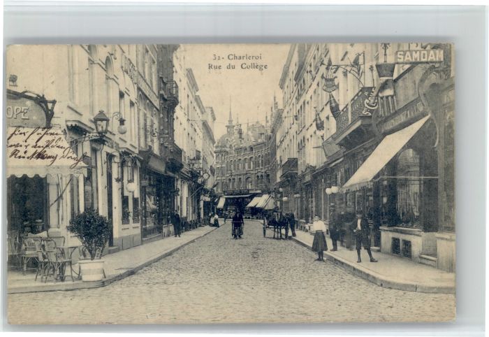 Charleroi Wallonie Charleroi Rue College Samdam