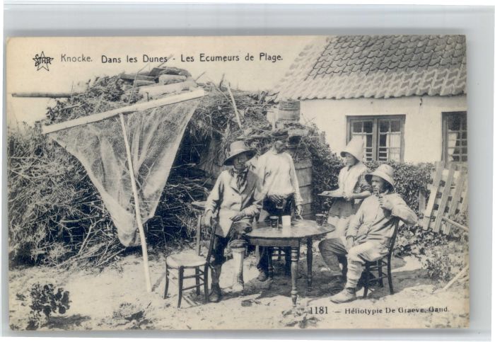 Dunes Knocke Dans Les Ecumeurs Plage