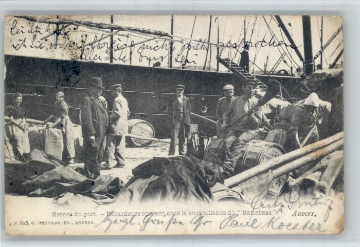 Anvers Antwerpen Anvers Port Natiebaas