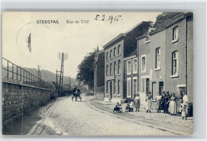 Luettich Luettich [Stempelabschlag] Streupas Rue Tilff Kutsche