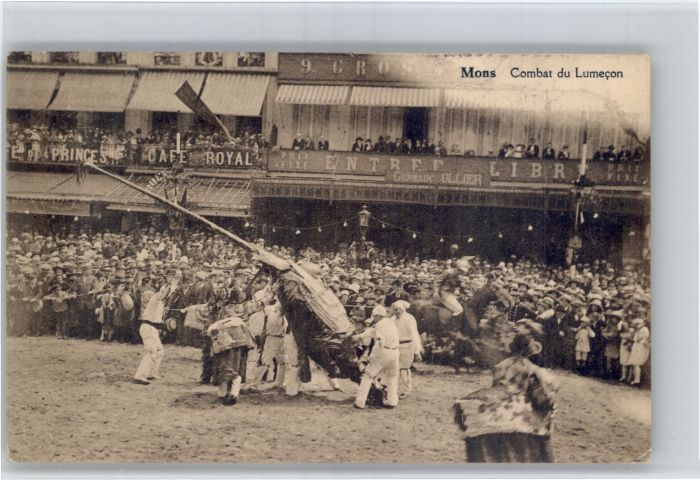 Mons Hainaut Mons Combat du Lumecon Pferd