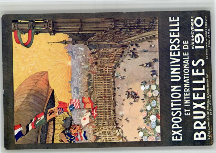 Bruxelles Bruessel Exposition  Universelle Internationale