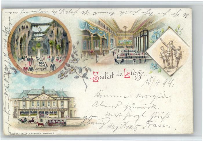 Liege Luettich Liege Grotte Kutsche