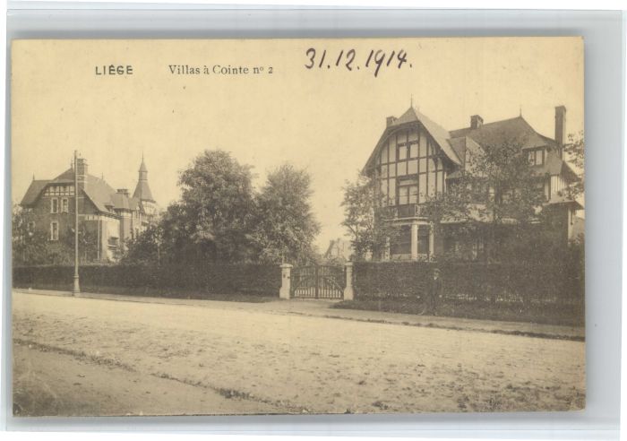 Liege Luettich Liege Villas Cointe