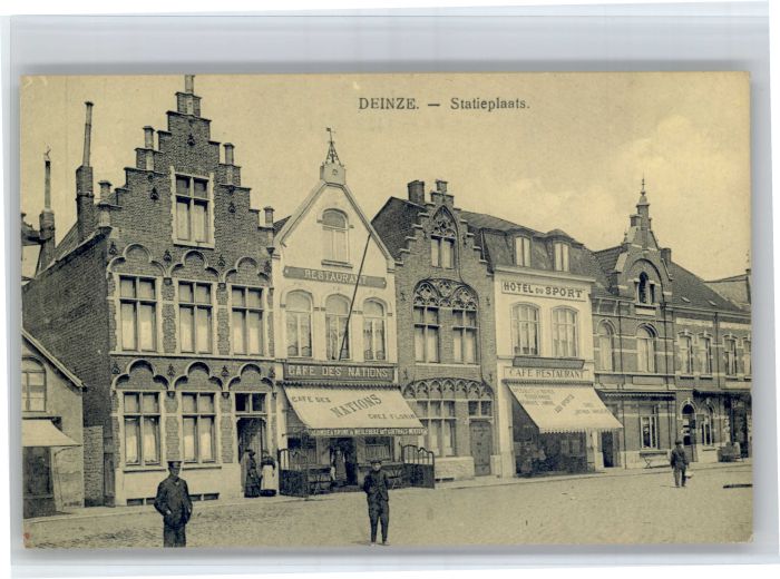 Deinze Statieplaats Hotel Sport Cafe Nations
