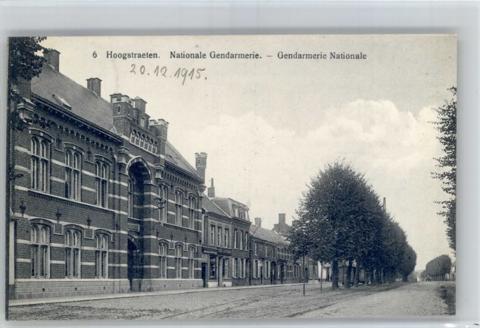 Hoogstraten Nationale Gendarmerie
