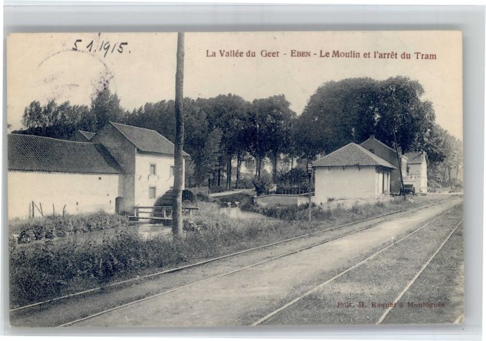 Eben La Vallee Geet Moulin arret Tram