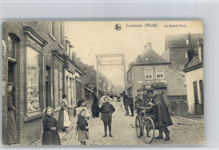 Comines 59 Nord Comines Grand Pont Fahrrad