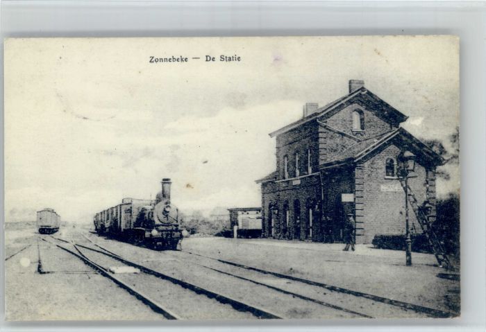 Zonnebeke Statie Zug