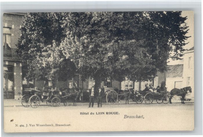 Brasschaat Hotel du Lion Rouge Kutsche