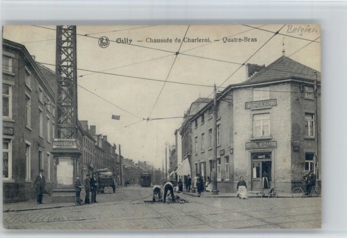 Gilly Chaussee Charleroi Quatre Bras