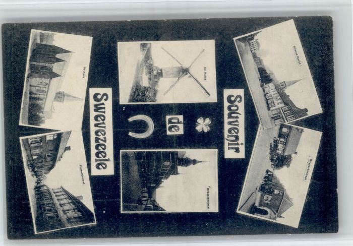 Zwevezele Grosser Markt Brugschestraat Muehle  Kerk