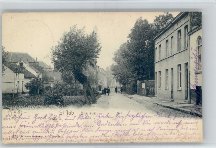 St Job Uccle Une Rue Feldpost