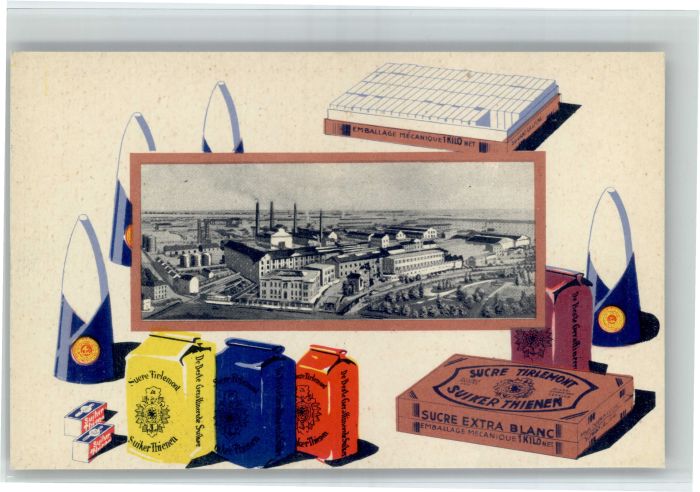 Bruxelles Bruessel Exposition Suiker Thienen