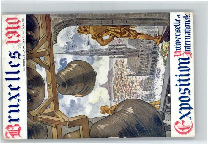 Bruxelles Bruessel Exposition Universelle Internationale Glocke