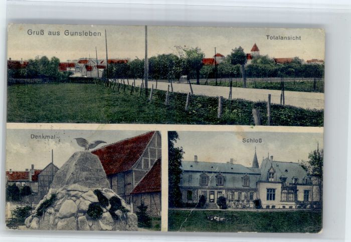 Gunsleben Denkmal Schloss