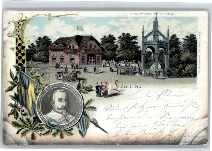 Luetzen ustav Adolf Denkmal