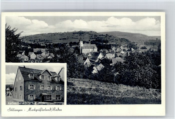 Schliengen Cafe Konditorei R. Jordan