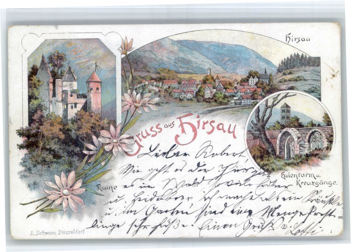 Hirsau Ruine Eulenturm Kreuzgaenge