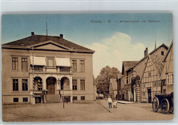 Rheda Wilhelmsplatz Rathaus