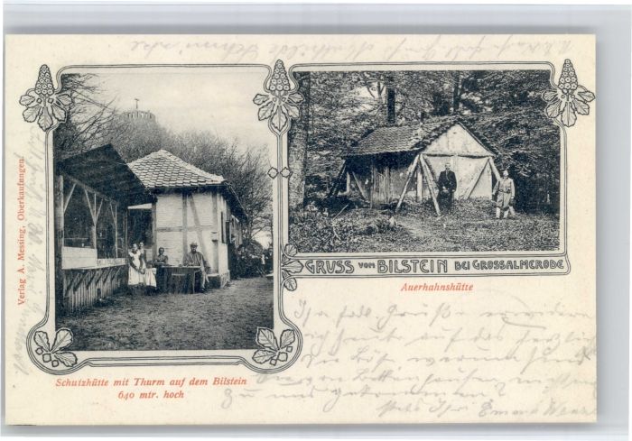 Grossalmerode Bilstein Schutzhuette Turm