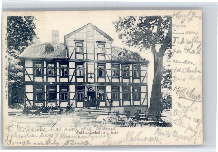 Wolfenbuettel Stempelabschlag] Waldwirtschaft zur Asse