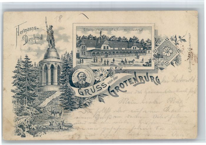 Hermannsdenkmal Detmold Hermannsdenkmal Grotenburg