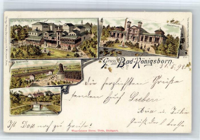 Koenigsborn Unna Kurgarten Gradierwerke Badehaus