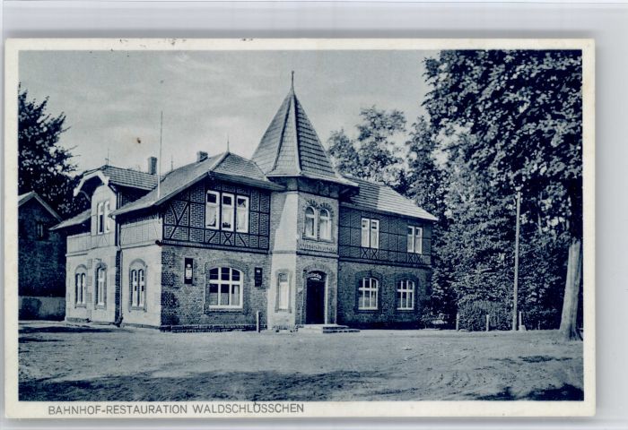 Marienfeld Harsewinkel Bahnhof Restauration Waldschloesschen