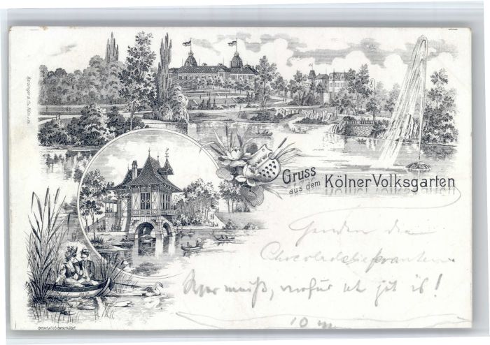 Koeln Rhein Koeln Volksgarten