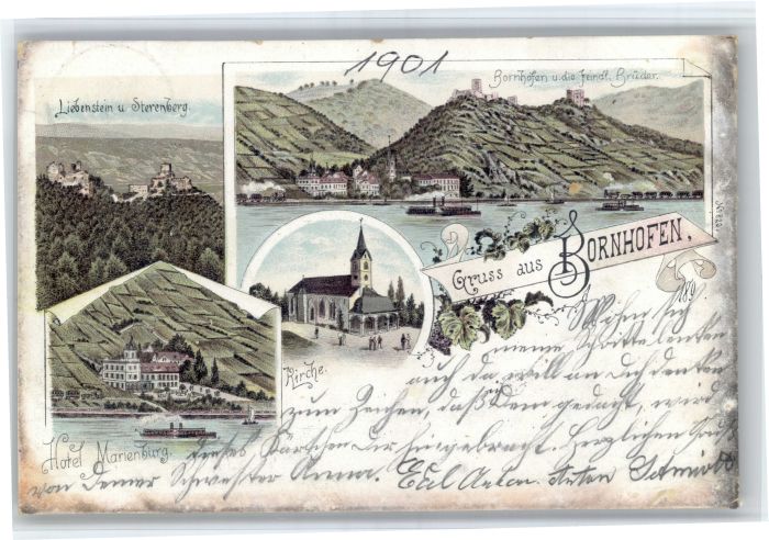 Kamp-Bornhofen Liebenstein Hotel Marienburg Kirche