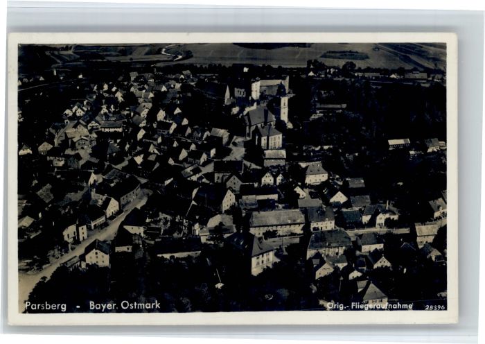 Parsberg Oberpfalz Fliegeraufnahme