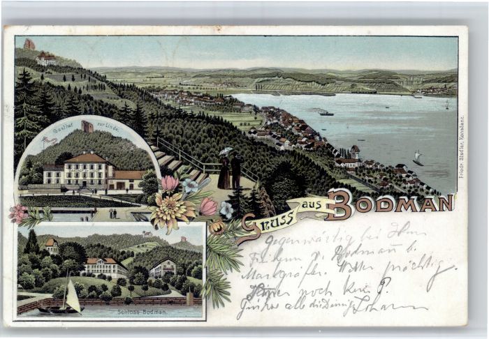 Bodman-Ludwigshafen Bodman Gasthof zur Linde Schloss