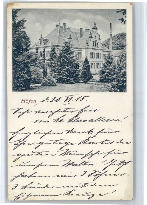 Hofen Steinen Hoefen