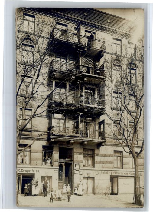 Hamburg [handschriftlich] Kolonial-Fettwaren-Handlung