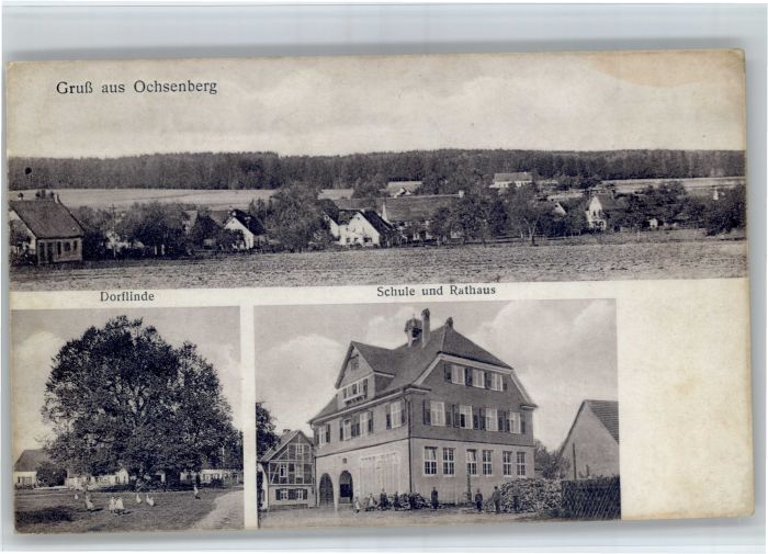 Ochsenberg Dorflinde Schule Rathaus