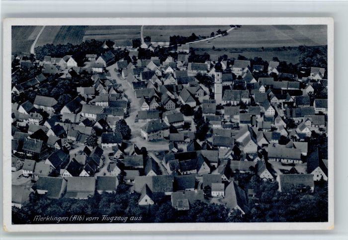 Merklingen Alb Fliegeraufnahme