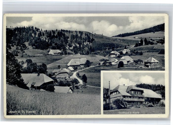 Ibach St Blasien Ibach Gasthaus Kranz