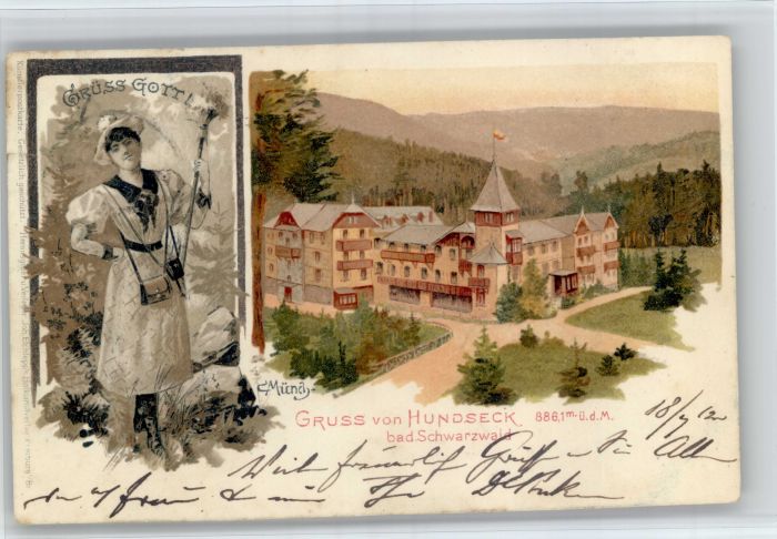 Hundseck 900m Buehl BW Kuenstler C. Muench x