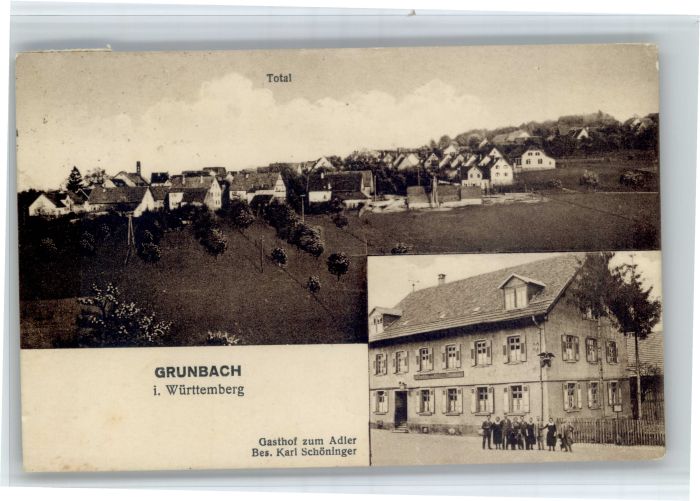 Grunbach Gasthof Adler
