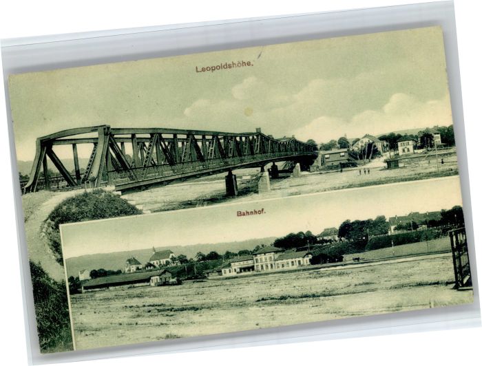 Leopoldshoehe ahnhof Bruecke x