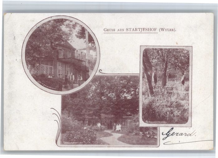 Kranenburg Niederrhein [Stempelabschlag] Startjeshof