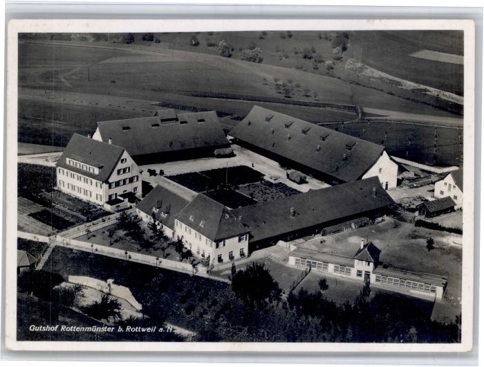 Rottweil Neckar Rottweil Fliegeraufnahme Gutshof Rottenmuenster