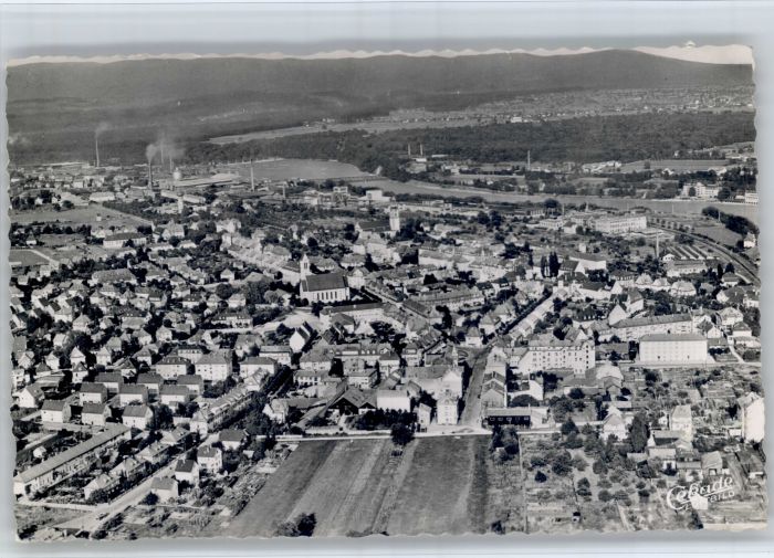 Rheinfelden Baden Rheinfelden Fliegeraufnahme