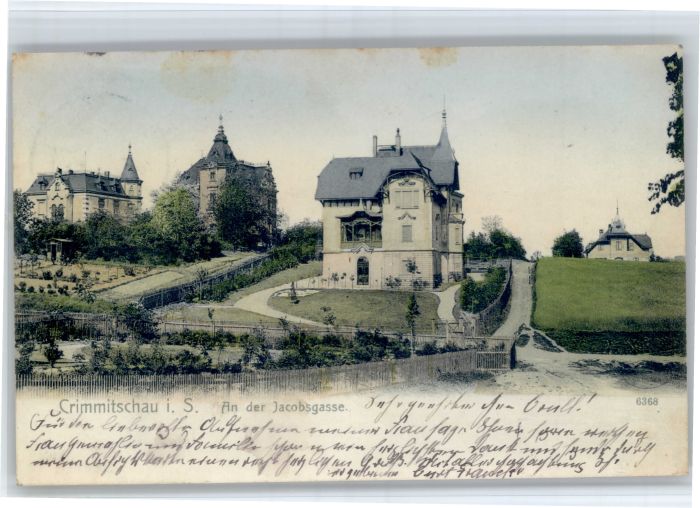 Crimmitschau Sachsen Jacobsgasse
