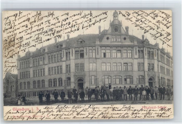 Glauchau Sachsen Pestalozzi Schule