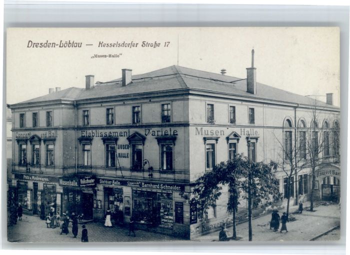 Loebtau resden Kesselsdorfer Strasse 17 Etablissement Variete Musenhalle